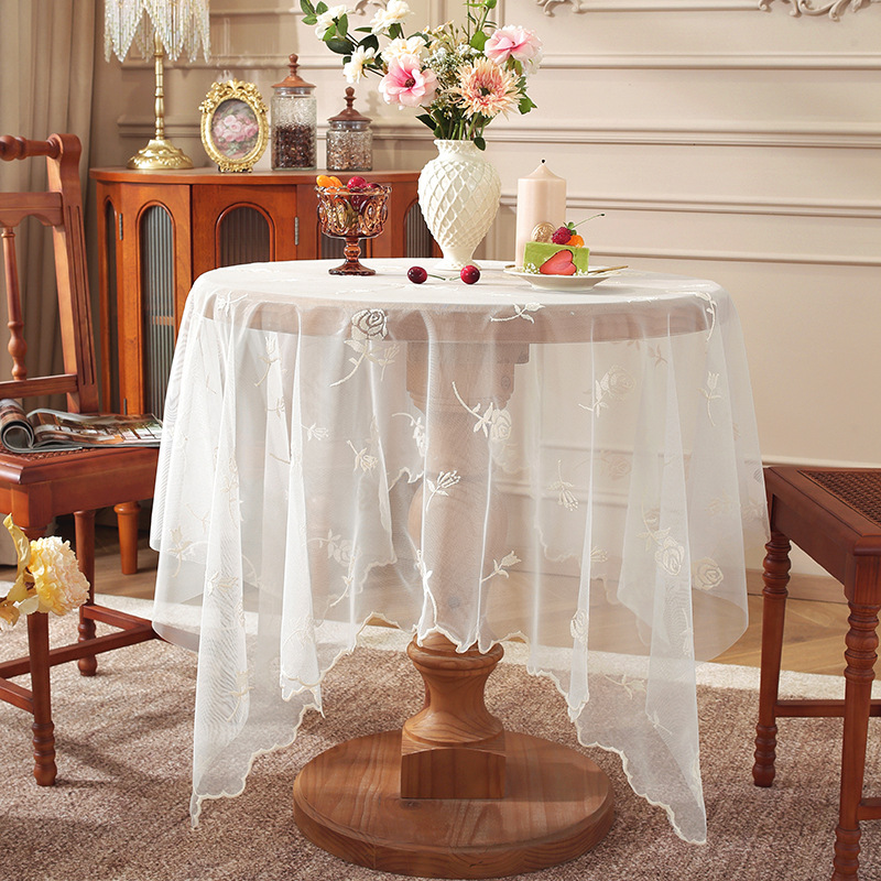 Outdoor Furniture Dining - Placemats Lace Table Mat Fabric Washable
