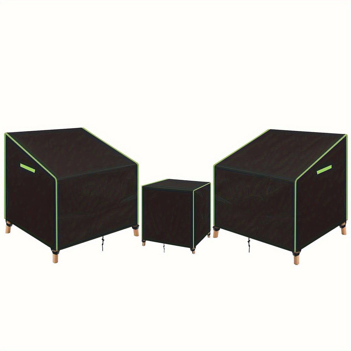 Outdoor Furniture Waterproof - 3 Pack Outdoor Patio Chair Covers