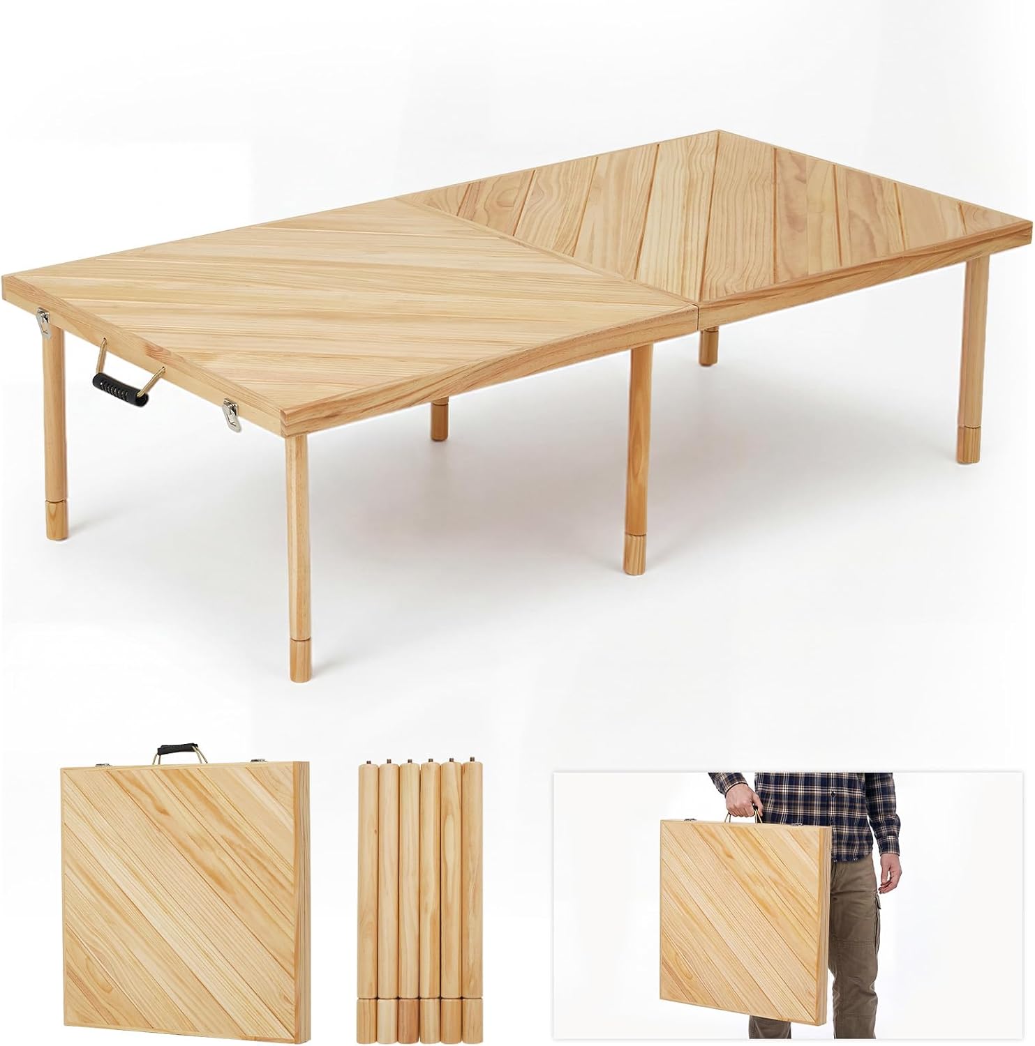 Outdoor Furniture Usa - Outdoor Folding Picnic Table 60 X