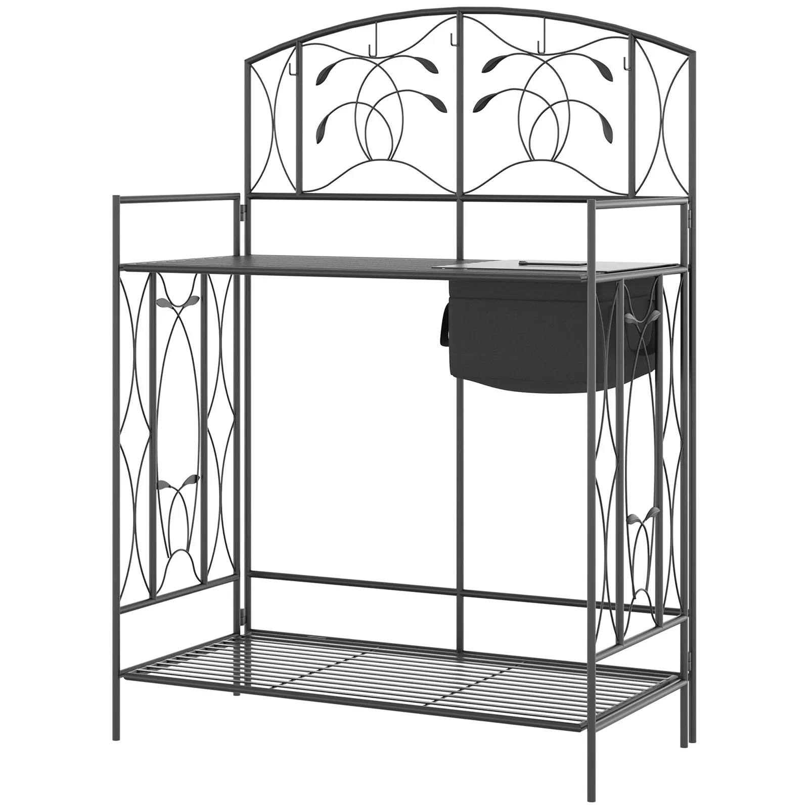 Garden Metal Potting Table Pla - Garden Bench Metal 评论和价格