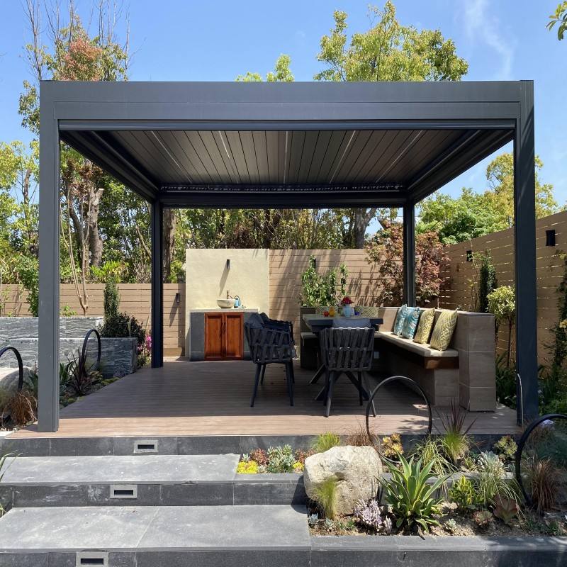 Luxurious Powder Coated Anti R - Outdoor Furniture Gazebo 评论和价格