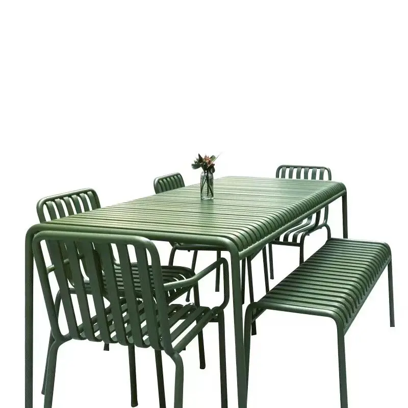 Wrought iron modern simple bal - Outdoor Furniture For Cafe 评论和价格