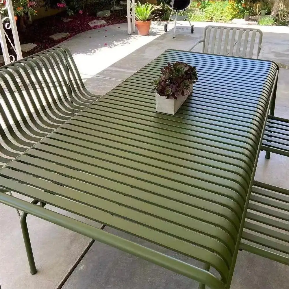 Wrought iron modern simple bal - Outdoor Furniture For Cafe 评论和价格