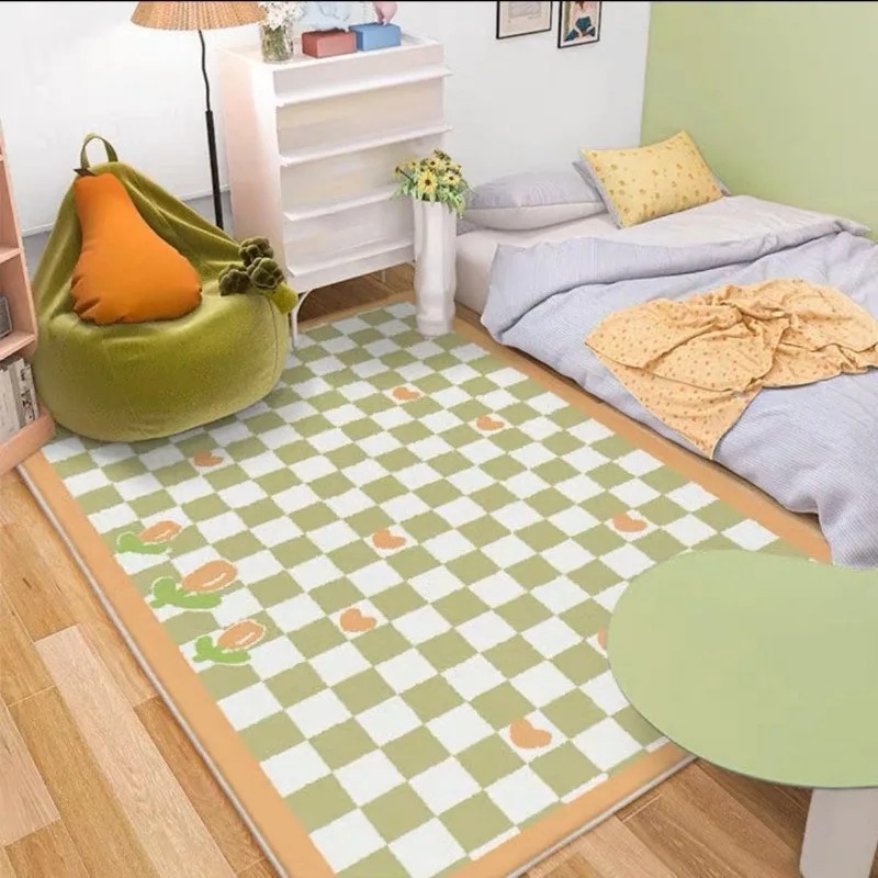 Pink Blue Checkerboard Bedside - Outdoor Furniture For Cafe 评论和价格