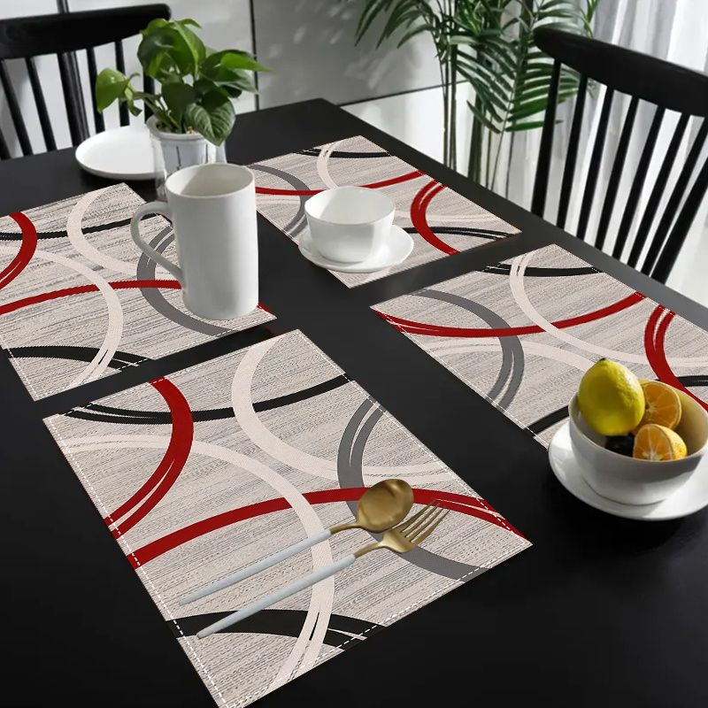 VIKAMA 2/4/6Pcs Modern Abstrac - Outdoor Furniture Dining 评论和价格
