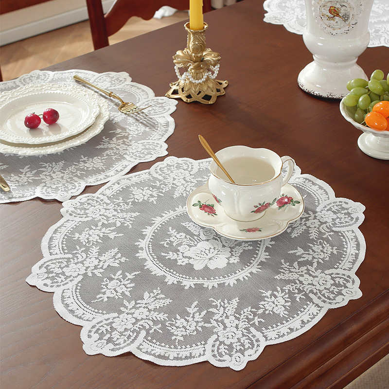 Placemats Lace Table Mat Fabri - Outdoor Furniture Dining 评论和价格
