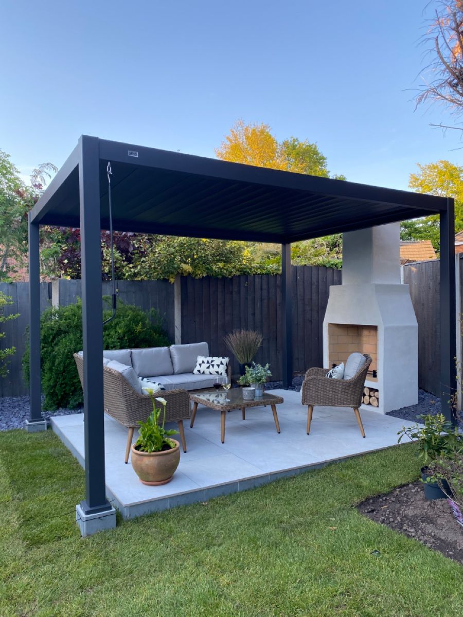 Villa Minimalist Style Outdoor - Outdoor Furniture Gazebo 评论和价格
