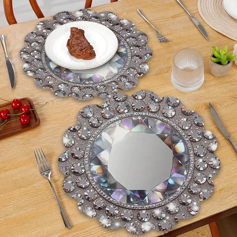 VIKAMA Luxury Silver Rhineston - Outdoor Furniture Dining 评论和价格