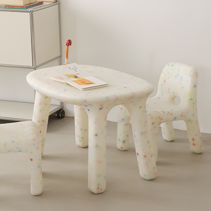 Kids Study Table And Chairs Se - Outdoor Furniture Durable 评论和价格