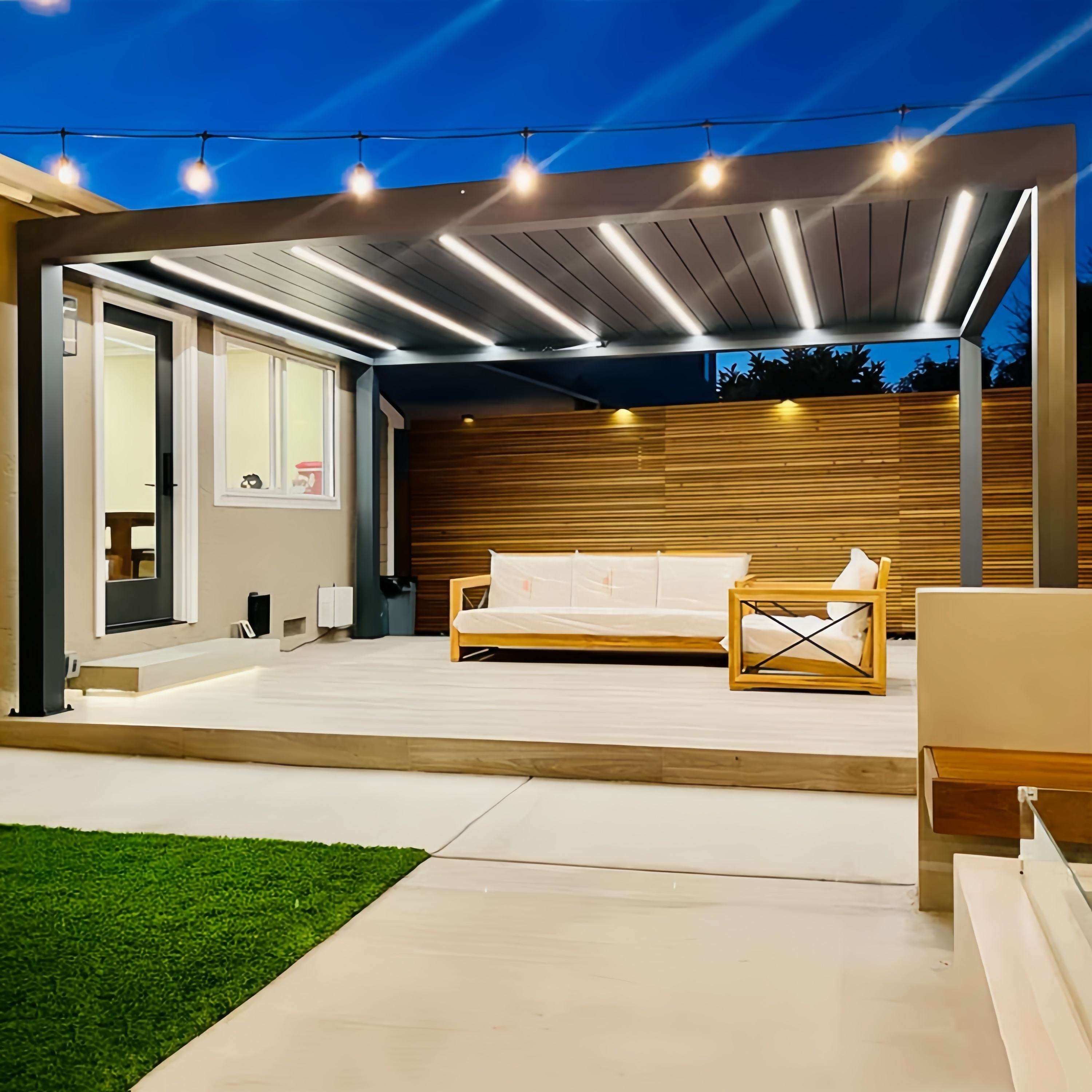 Anodized Swimming Pool Aluminu - Outdoor Furniture Gazebo 评论和价格
