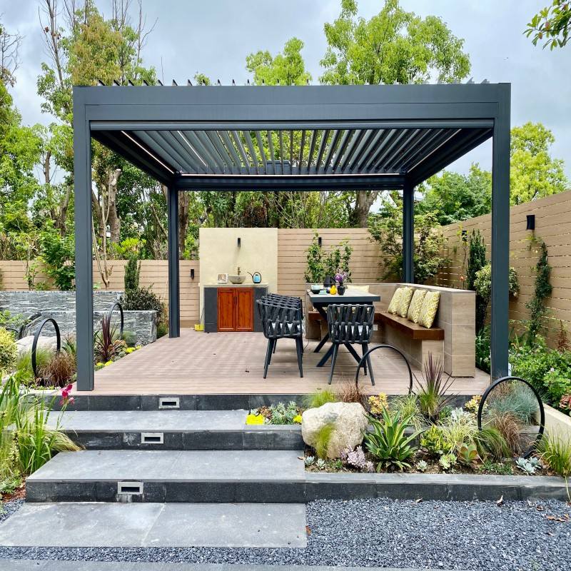 Villa Fashion Outdoor Sun Prot - Outdoor Furniture Gazebo 评论和价格