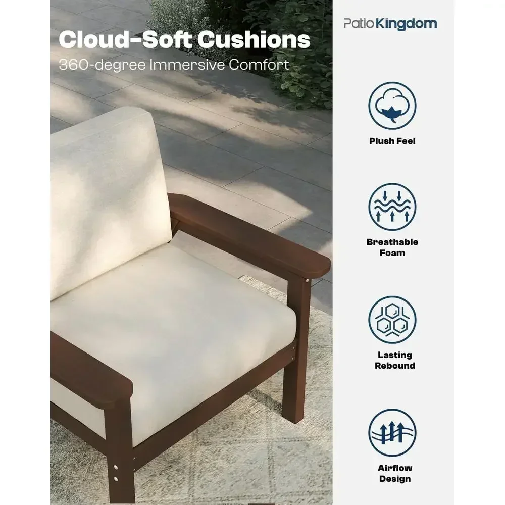 Durable Beige Cushioned Outdoo - Outdoor Furniture Durable 评论和价格