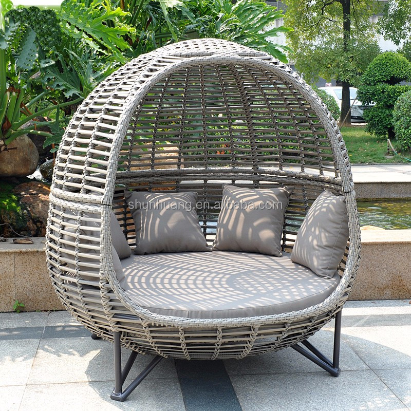 Nordic Patio Canopy Daybed Out - Outdoor Daybed Furniture 评论和价格