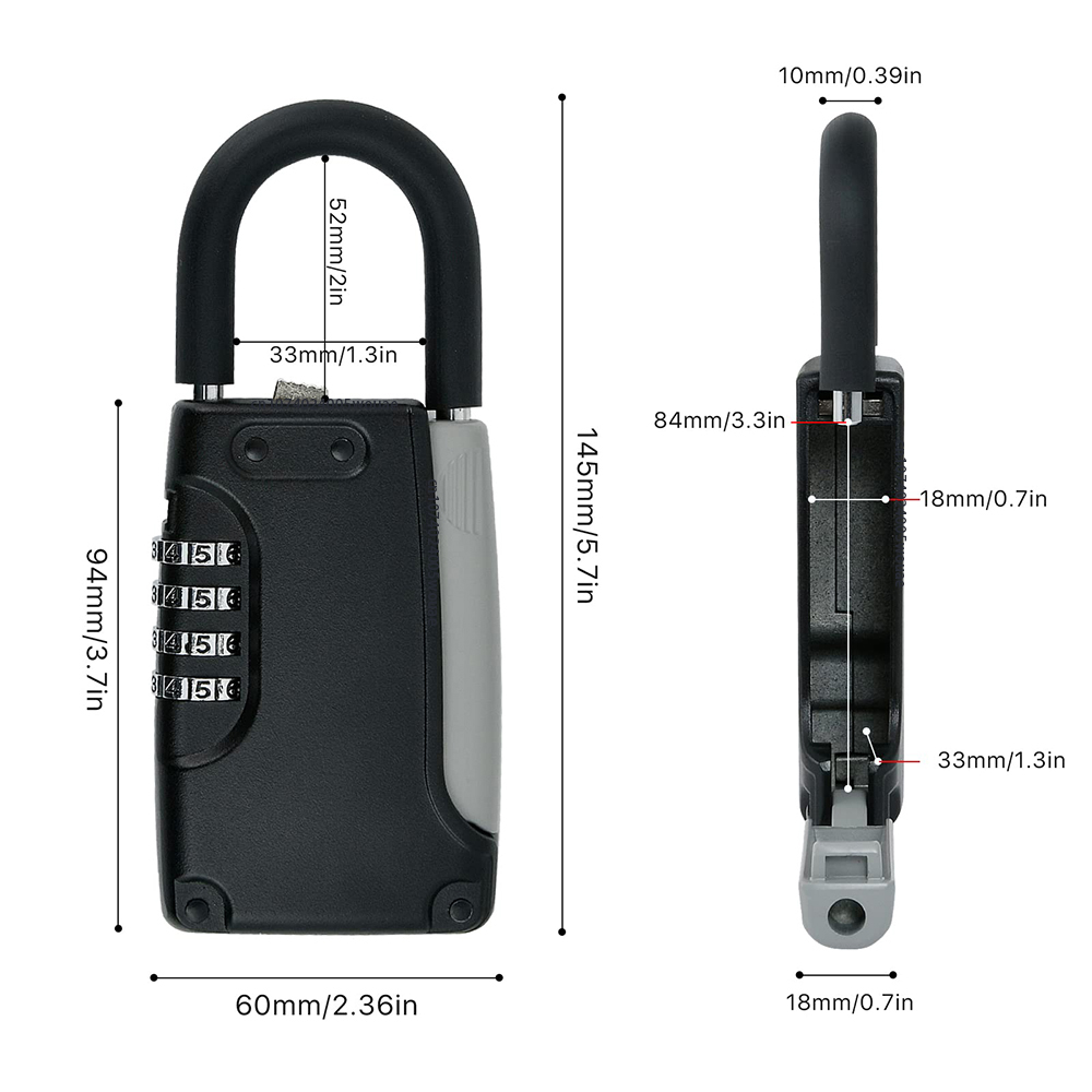 Padlock Key Lock Box Small Com - Outdoor Furniture Warehouse 评论和价格