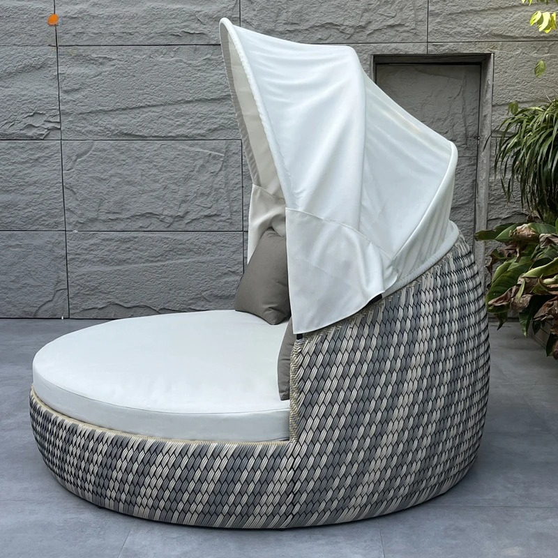 Daybed,Anti-UV Rustproof Round - Outdoor Daybed Furniture 评论和价格