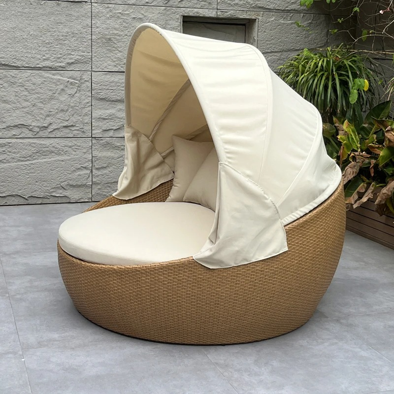Daybed,Anti-UV Rustproof Round - Outdoor Daybed Furniture 评论和价格