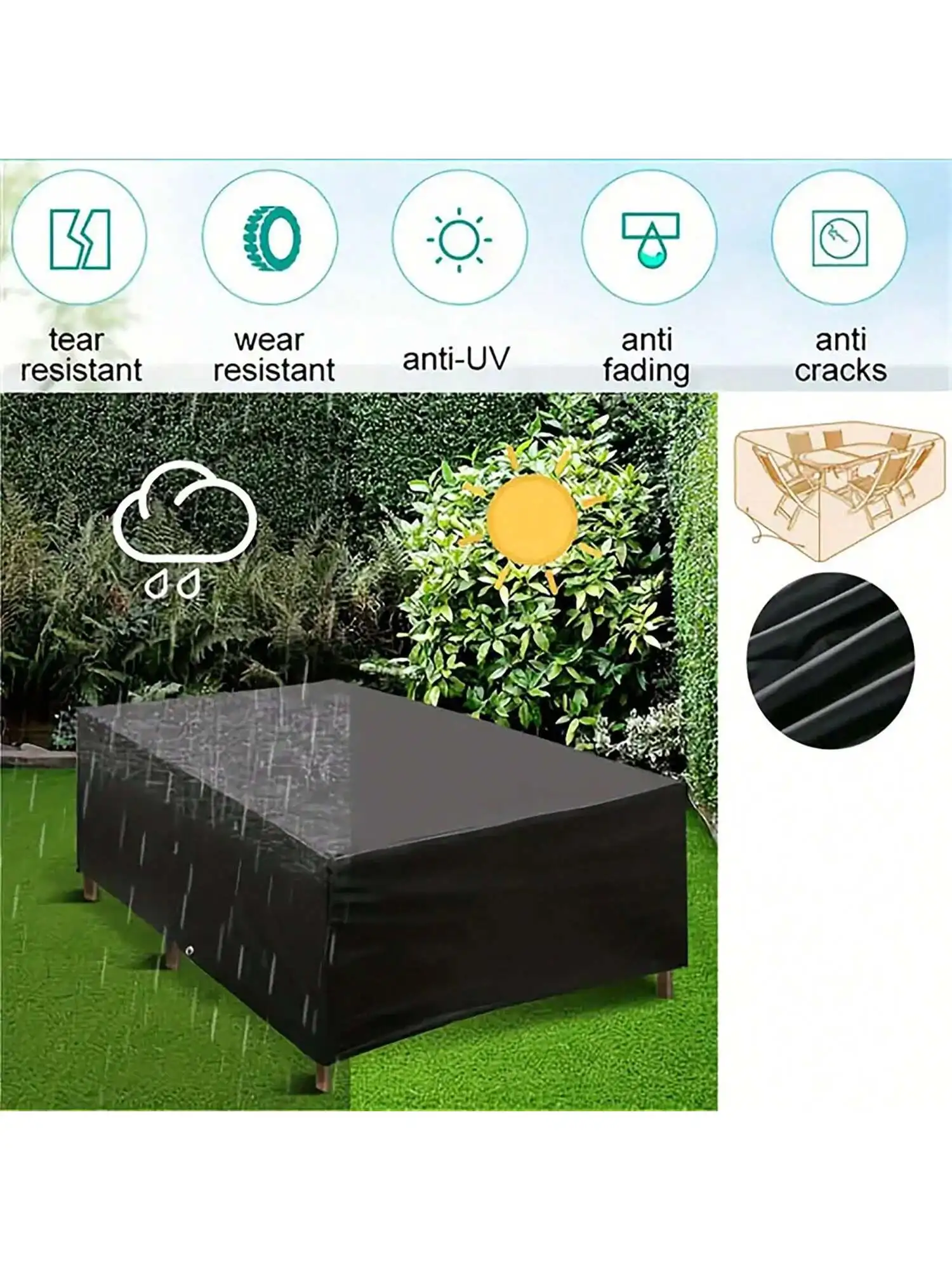 Multi-Size Outdoor Patio Garde - Outdoor Furniture Usa 评论和价格