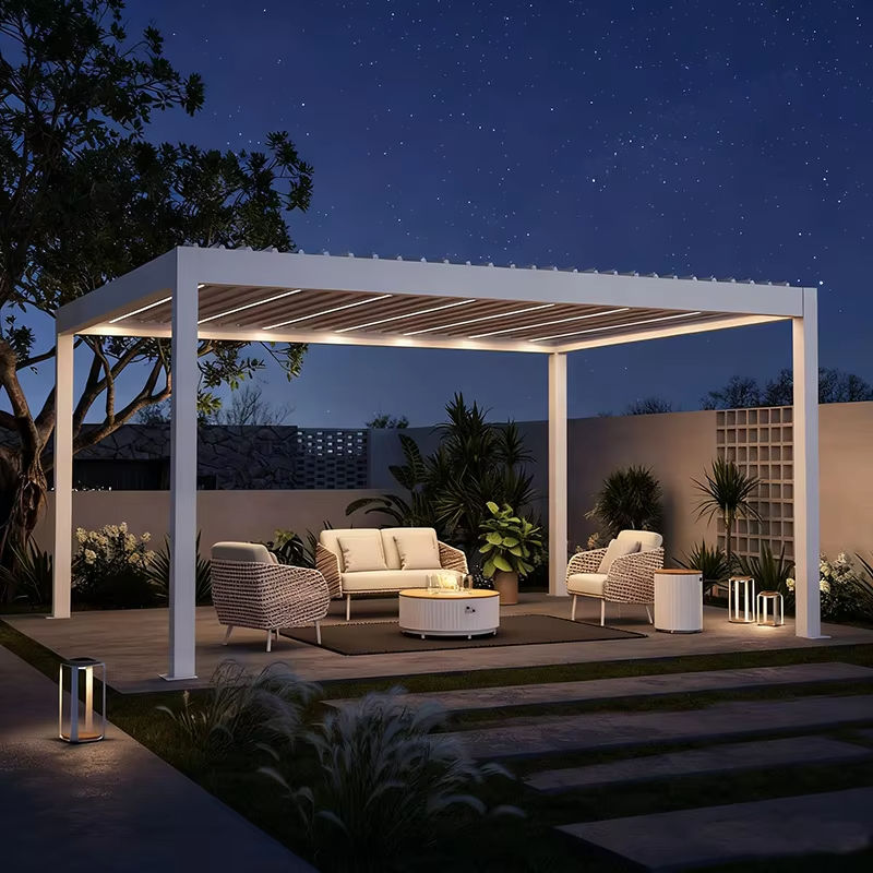 Outdoor Powder Coating Anti Ru - Outdoor Furniture Gazebo 评论和价格