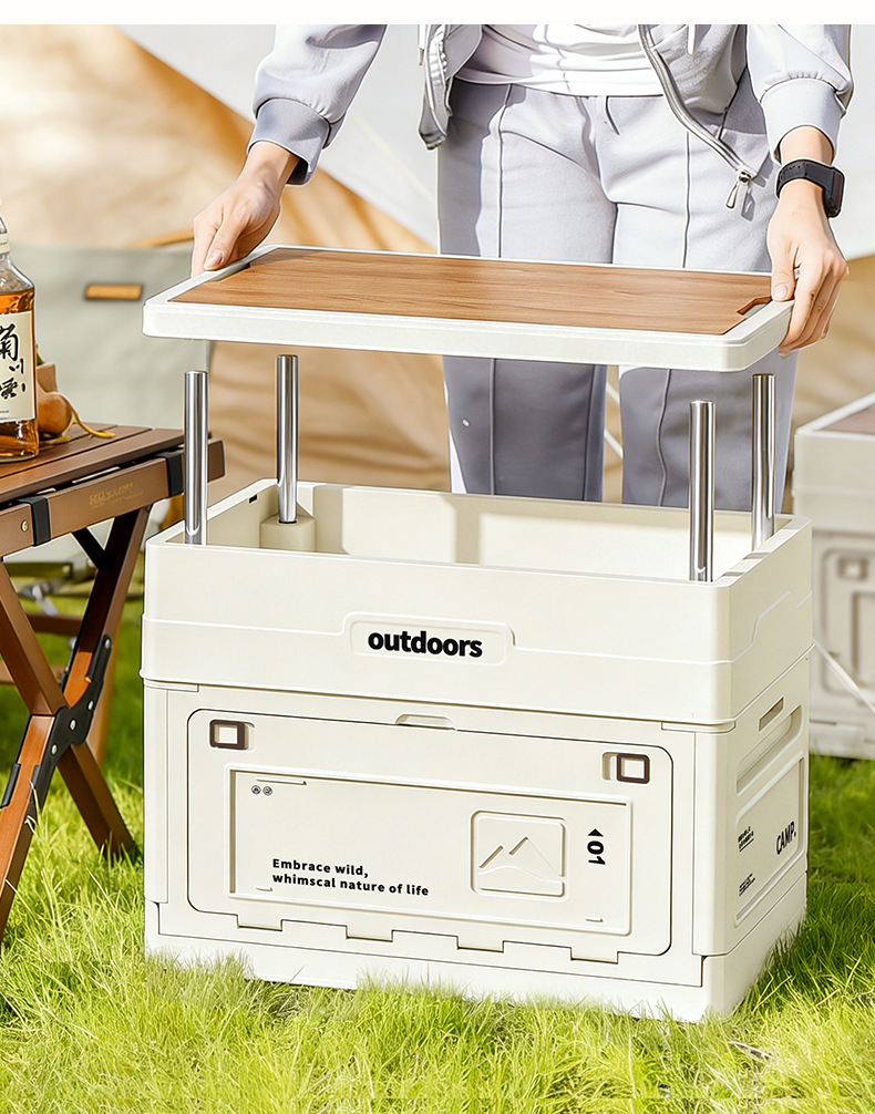 Camping Folding Storage Box Wo - Outdoor Furniture Usa 评论和价格