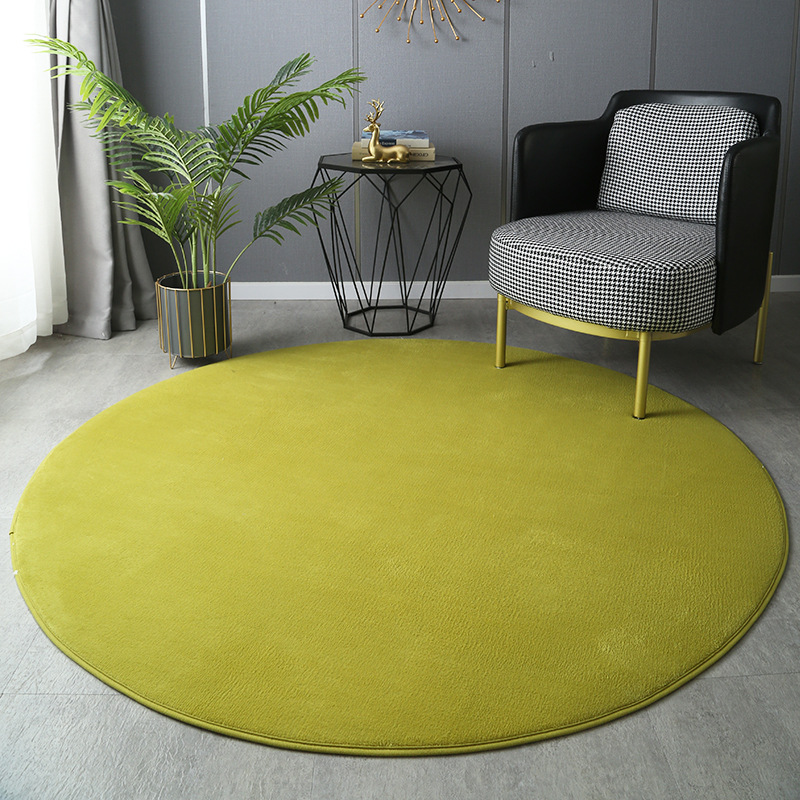 Round Thickened Coral Velvet C - Outdoor Daybed Furniture 评论和价格