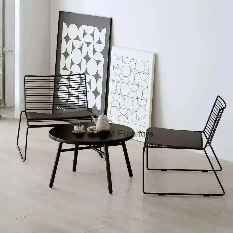 Simple Cafe Balcony Leisure Ir - Outdoor Furniture For Cafe 评论和价格