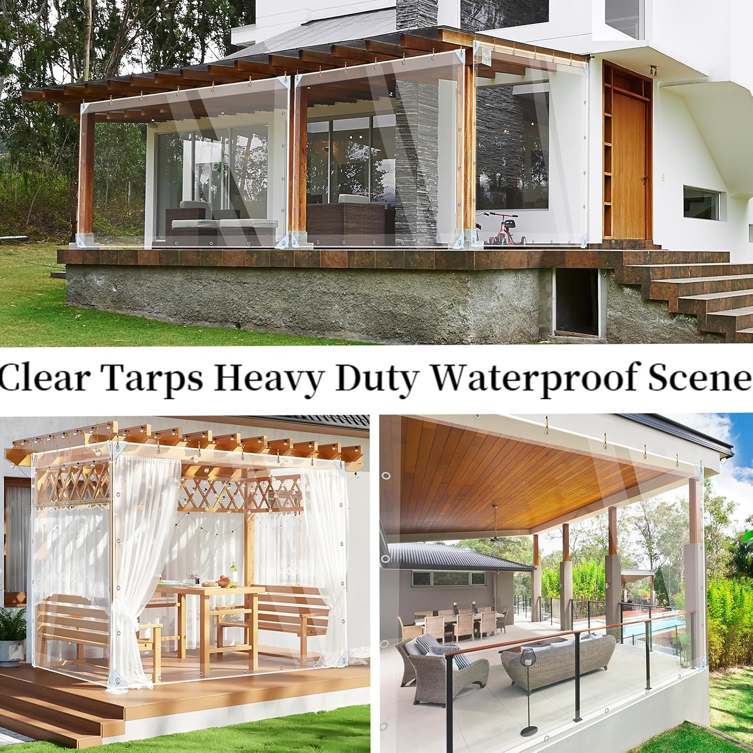 Transparent, waterproof PVC fa - Outdoor Furniture Replacement Fabric 评论和价格