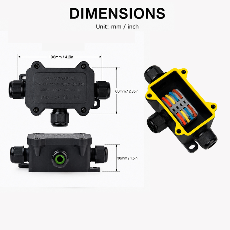 IP68 Waterproof Junction Box 2 - Outdoor Furniture Outlet 评论和价格
