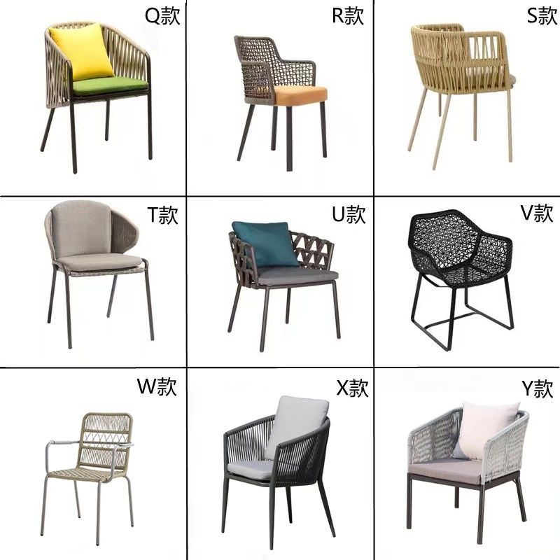 Weatherproof PE Rattan Outdoor - Outdoor Furniture For Cafe 评论和价格
