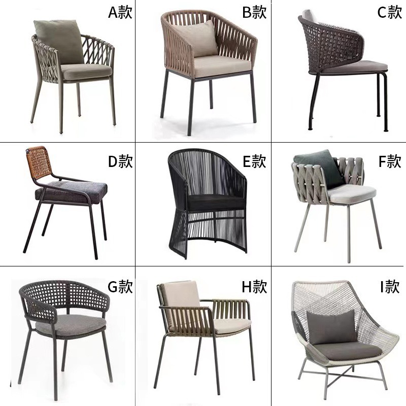 Weatherproof PE Rattan Outdoor - Outdoor Furniture For Cafe 评论和价格