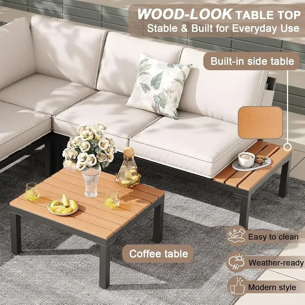5-Person Outdoor Patio Furnitu - Outdoor Furniture Durable 评论和价格