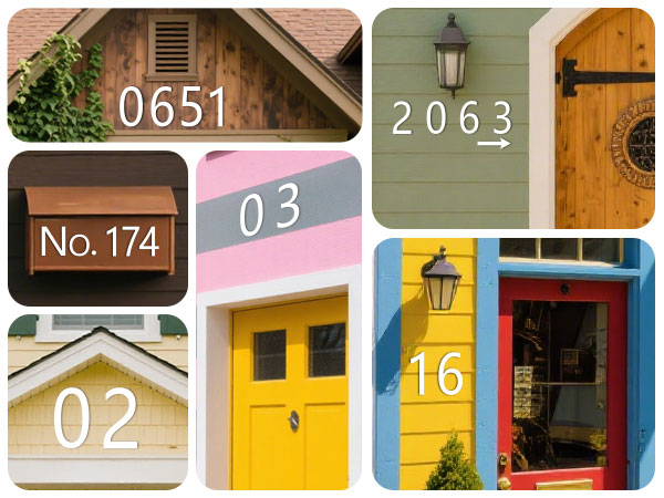 Flat Aluminum House Numbers Sc - Outdoor Furniture Warehouse 评论和价格