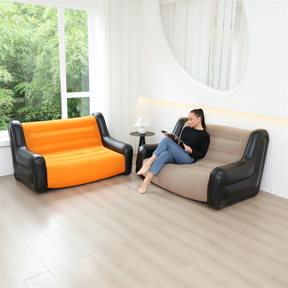 Folding Lazy Sofa,Inflatable L - Outdoor Furniture Durable 评论和价格